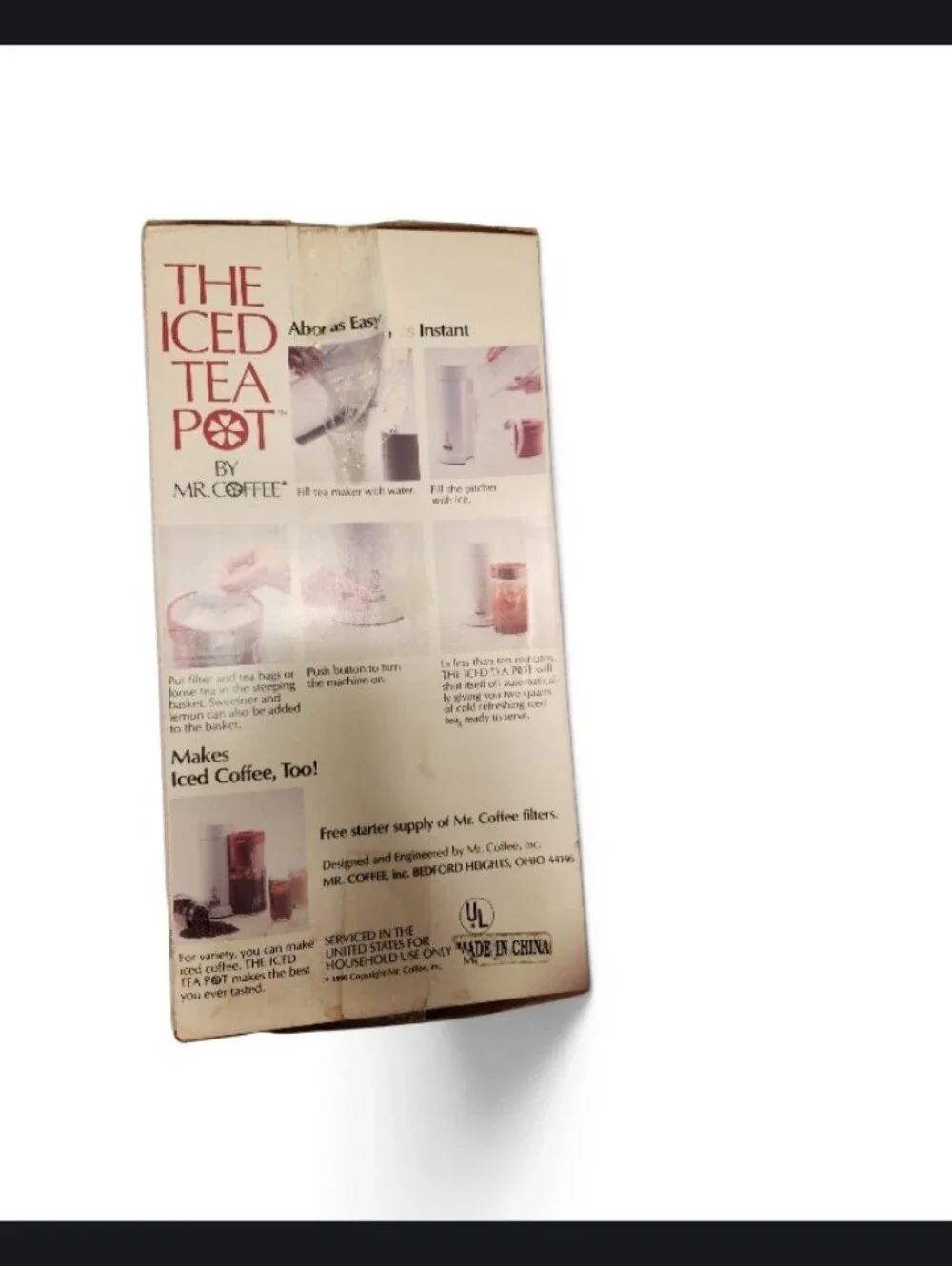 The Iced Tea Pot Boxed Set - Yellow and Red Packaging